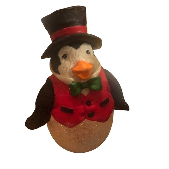 For The Love Of Penguins 9PC Christmas Ornaments All Sizes Cute & Charming - Picture 3 of 5